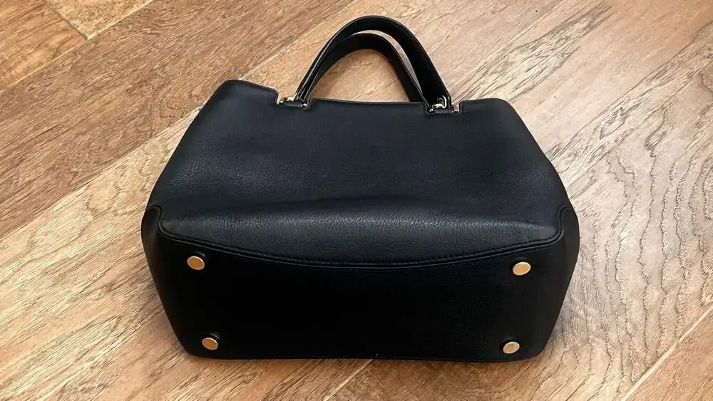 Michael Kors Savannah Large Saffiano Leather Satchel Black